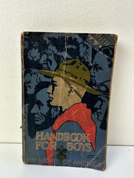1928 Boy Scouts Handbook For Boys