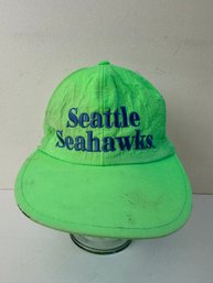 Vintage Neon Green Seattle Seahawks Snapback