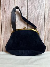 Vintage Jugber Blue Velvet Handbag *Local Pick-Up Only*