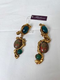 Thelma Paris Clip On Earrings.