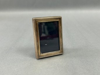 Antique British Sterling Mini Picture Frame