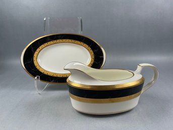 Noritake Opulence Gravy Boat & Saucer - Japan