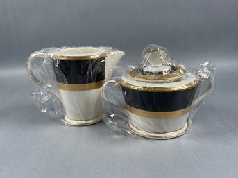 Noritake Opulence Sugar Bowl & Creamer  - Japan