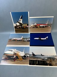 6 Vintage Boeing 737 Photos.