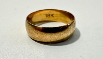 18k Gold Ring Size 7