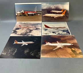 6 Vintage Boeing 737 Photos.