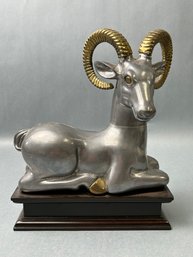 Ram Art Silver And Brass Decor