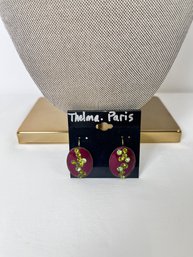 Thelma Paris Clip On Earrings.