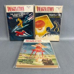 3 Imagination Mags: Jan, March, May 1954