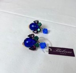 Thelma Paris Clip On Earrings.