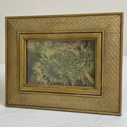 Framed Gilded Gold Framed Textured Art