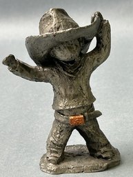 Hudson Pewter Little Cowboy Figurine