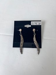 Pin Back Earrings.