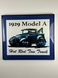 1929 Model A Hot Rod Tow Truck Print