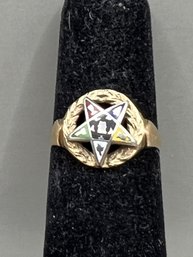 10K Eastern Star Ring