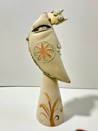 Riccardo Biavati Moon Ceramic  Sculpture