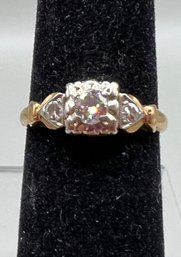 14K And Diamond Ring