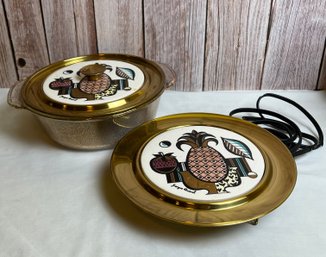 Georges Briard Vintage Hotplate And 2qt Casserole Dish *Local Pick-Up Only*