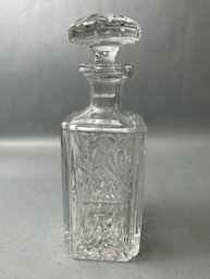 Vintage Crystal Clear Wine Decanter