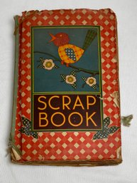 Large 1930s Scrapbook Vtg