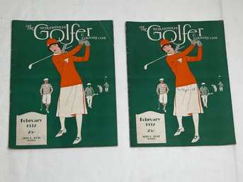 Lot Of 2 Northwest Golfer & Country Club Magazine February 1932