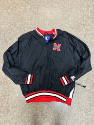 Vintage Starter Nebraska Cornhusker Pullover Windbreaker