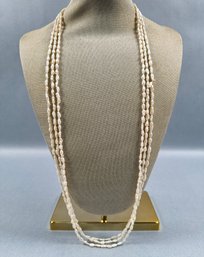 3 Strands Of  Freshwater Pearls