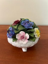 Ansley Fine Bona China Floral Pot