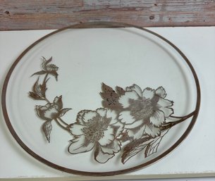 Large Silver Overlay Plate*Local Pick Up Only*