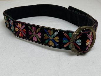 Vintage  Womens Scandinavian Belt & Buckle