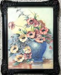 Beautifully Framed Ida M Harrison Original Watercolor *Local Pick-Up Only*