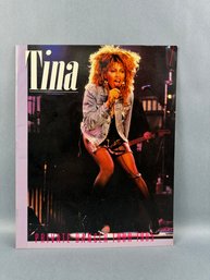 Tina Turner Private Dancer 1985 Tour Program