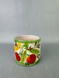 Hand Painted Italian 3.5 Tall Planter