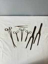 Lot Of Medical Tools Vintage