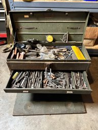 Kennedy Machinist Tool Box Filled With Tools