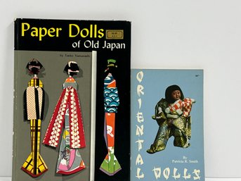 Paper Dolls Of Old Japan & Oriental Doll Book