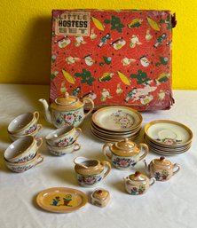 Vintage Little Hostess Set -Lusterware