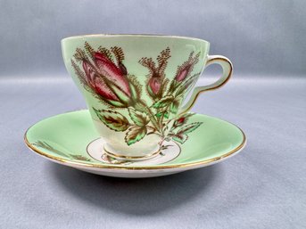 Cup And Saucer By Taylor And Kent - England
