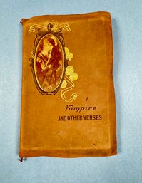 Leather Bound Book Of Verses By Rudyard Kipling