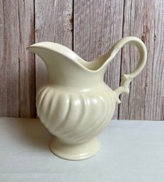 Gladding McBean Off White Pottery Pitcher *Local Pick-Up Only*