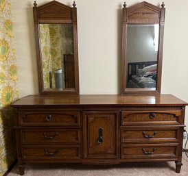 Dixie Double Mirror Lowboy Dresser. *LOCAL PICKUP ONLY - NO SHIPPING*