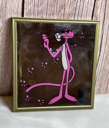 Square Pink Panther Mirror *Local Pick-Up Only*