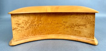 Birdseye Maple Hand Crafted Crescent Moon Box