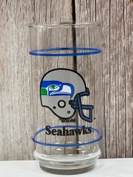 Vintage Seahawk Drinking Glass