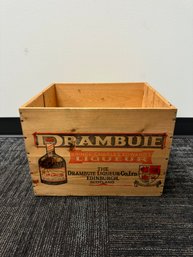 Vintage Drambuie Wood Crate -Local Pick Only