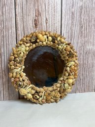 Small Vintage Shell Art Mirror - Japan *Local Pick-Up Only*
