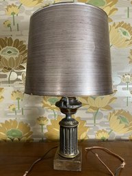 Gold-tone Table Lamp. *LOCAL PICKUP ONLY - NO SHIPPING*