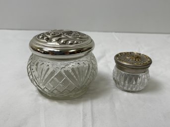 Lot Of 2 Lidded Trays Including Avon *Local Pick-Up Only*