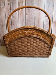 Large Rectangular Wicker Handled Basket *Local Pick-Up Only*