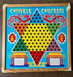 Vintage Chinese Checkers Game Board *Local Pick-Up Only*